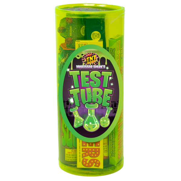 PROFESSOR SPARK'S TEST TUBE Firework Ground Assortments Professor Spark's Test Tube