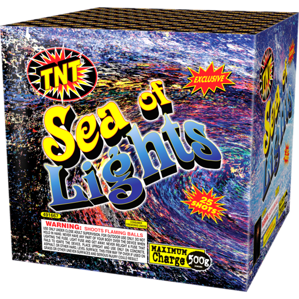 Sea of Lights 500 Gram Firework Multi Aerials Sea Of Lights