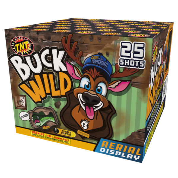 BUCK WILD Firework Finale Aerials Buck Wild