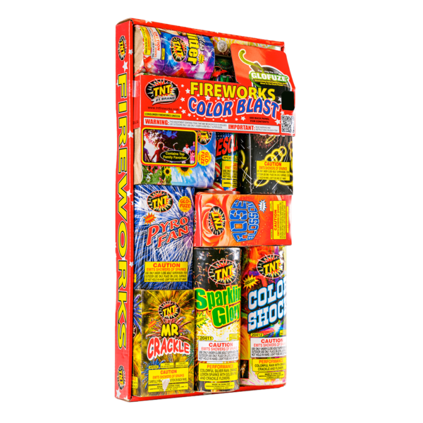 Color Blast Firework Ground Assortments Color Blast