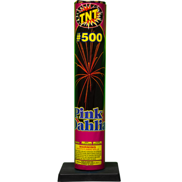 #500 Shell Pink Dahlia Firework Other Aerials #500 Shell Pink Dahlia