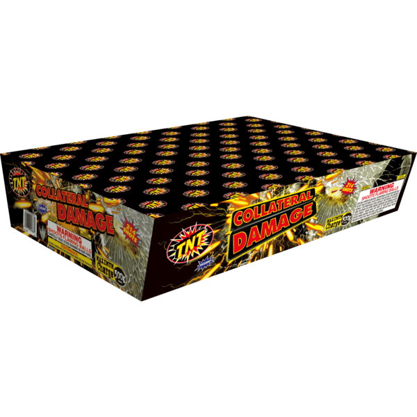 COLLATERAL DAMAGE 500 Gram Firework Finale Aerials Collateral Damage