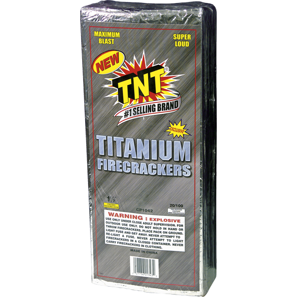TITANIUM CRACKER Firework Firecrackers Titanium Cracker
