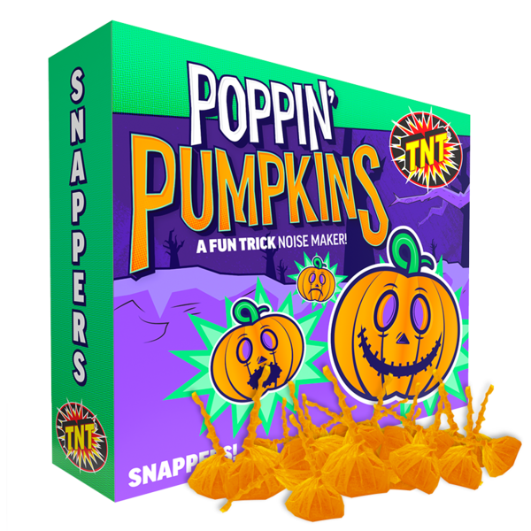POPPIN' PUMPKINS Firework Snappers Poppin' Pumpkins