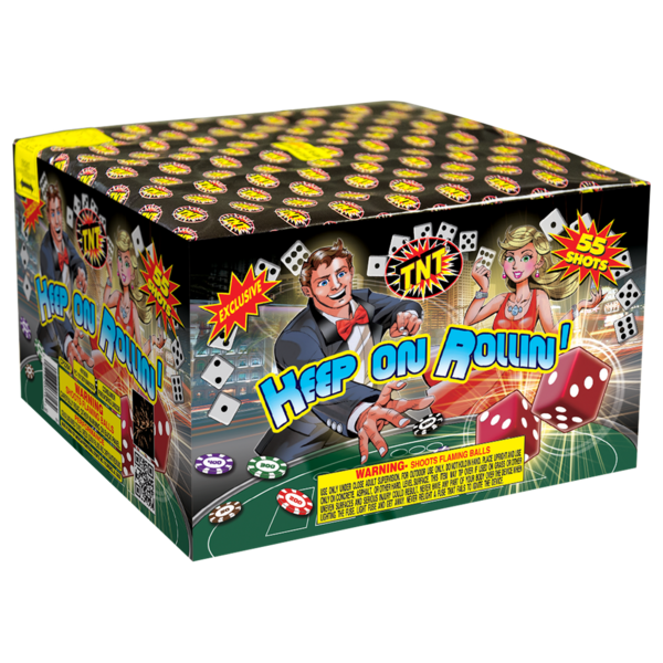 Keep On Rollin' Firework Multi Aerials Keep On Rollin'