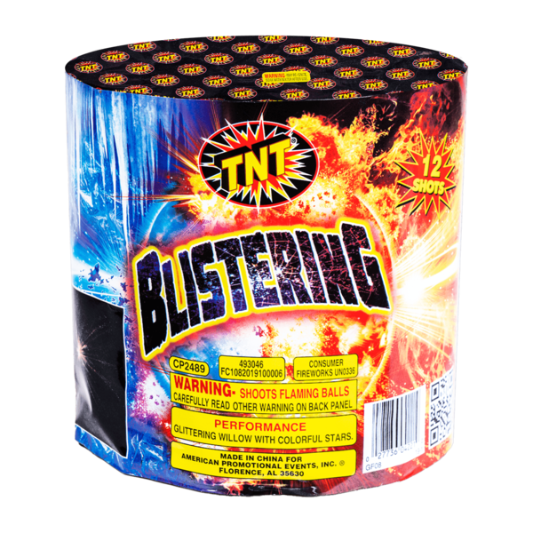 BLISTERING Firework Multi Aerials Blistering