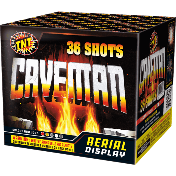 CAVEMAN Firework Multi Aerials Caveman