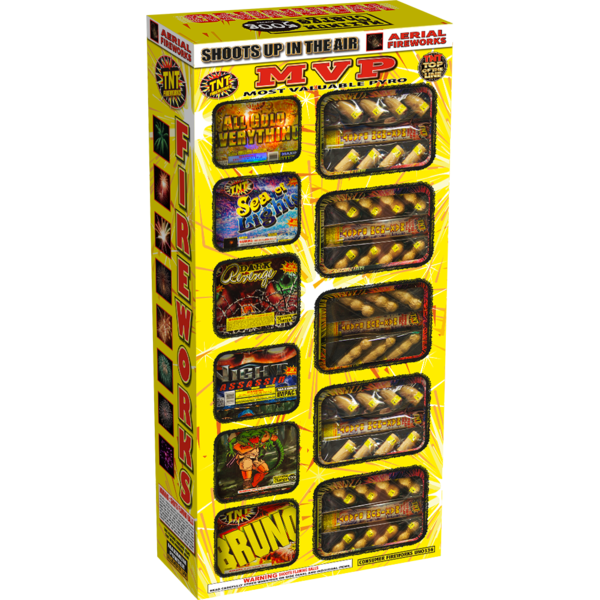MVP Most Valuable Pyro Firework Aerial Assortments Mvp Most Valuable Pyro