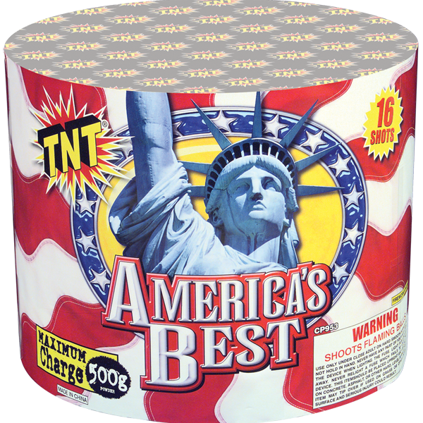 AMERICA'S BEST 500 Gram Firework Finale Aerials America's Best
