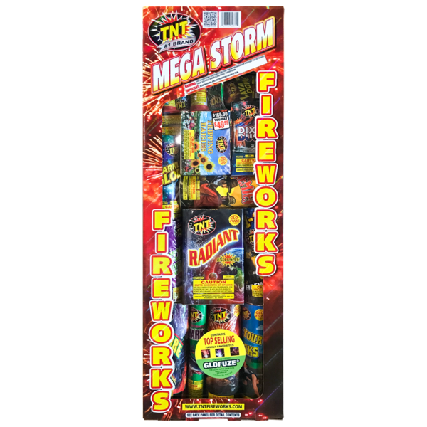Mega Storm Firework Ground Assortments Mega Storm