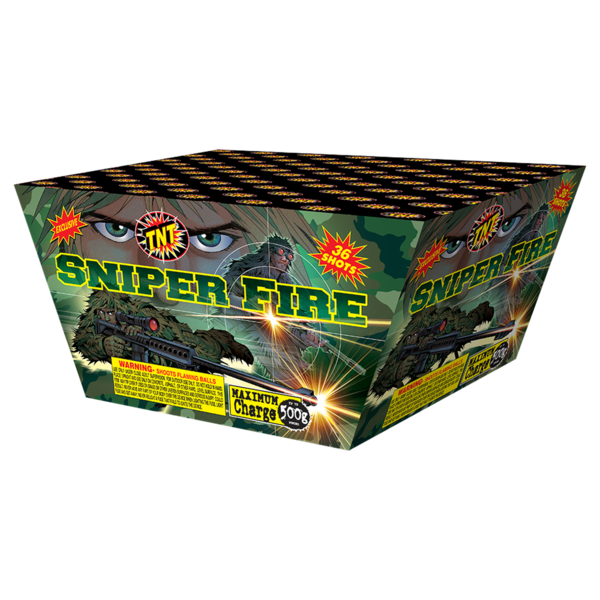 Sniper Fire 500 Gram Firework Finale Aerials Sniper Fire