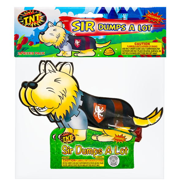SIR DUMPS A LOT Firework Other Novelties Sir Dumps A Lot