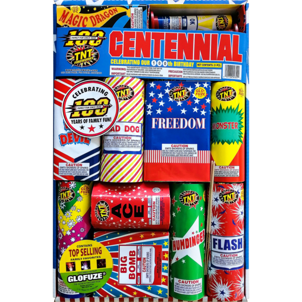 CENTENNIAL - CALIFORNIA Firework Ground Assortments Centennial California