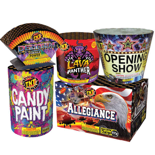 Stand/Tent XL Fountain Show Firework Pre-Built Shows Stand/Tent Xl Fountain Show