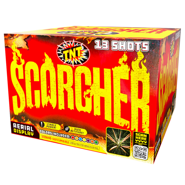 SCORCHER Firework Finale Aerials Scorcher