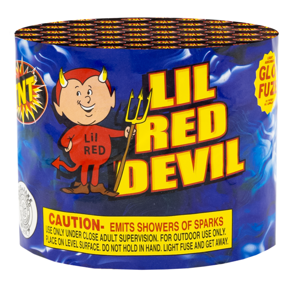 LIL RED DEVIL Firework Fountains Lil Red Devil