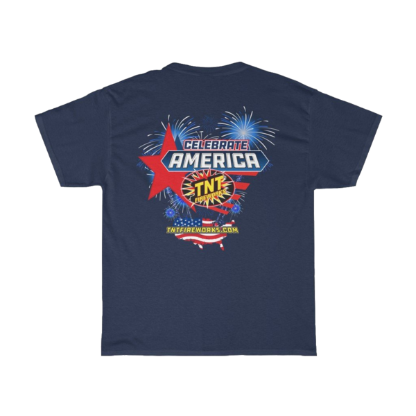 Celebrate America USA T-Shirt Firework Apparel Celebrate America Usa T Shirt