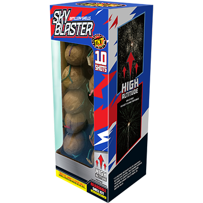 SKY BLASTER 10 SHOT Firework Reloadables Sky Blaster 10 Shot