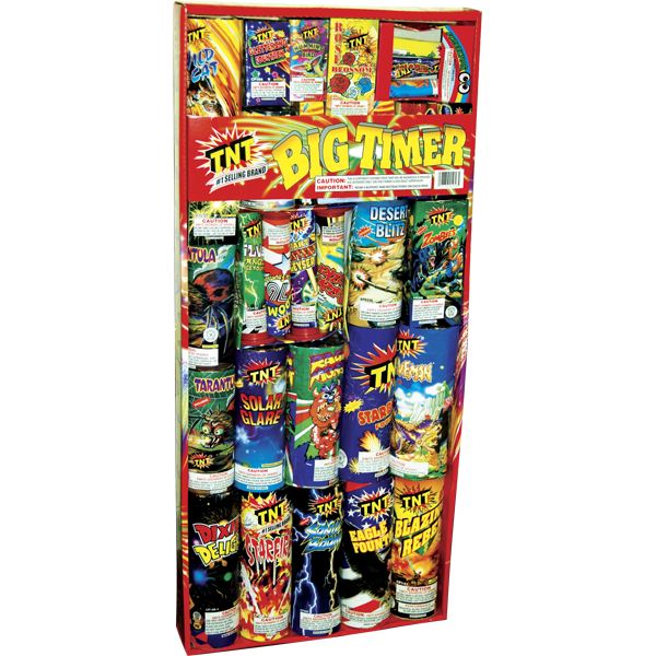 BIG TIMER - SS Firework Ground Assortments Big Timer Ss