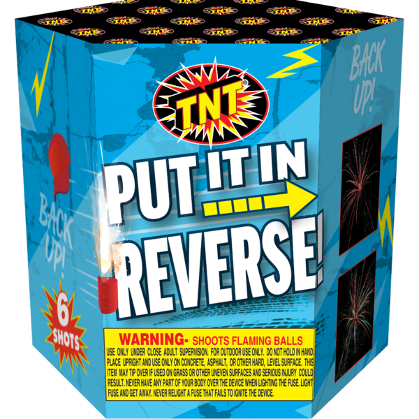 PUT IT IN REVERSE Firework Multi Aerials Put It In Reverse
